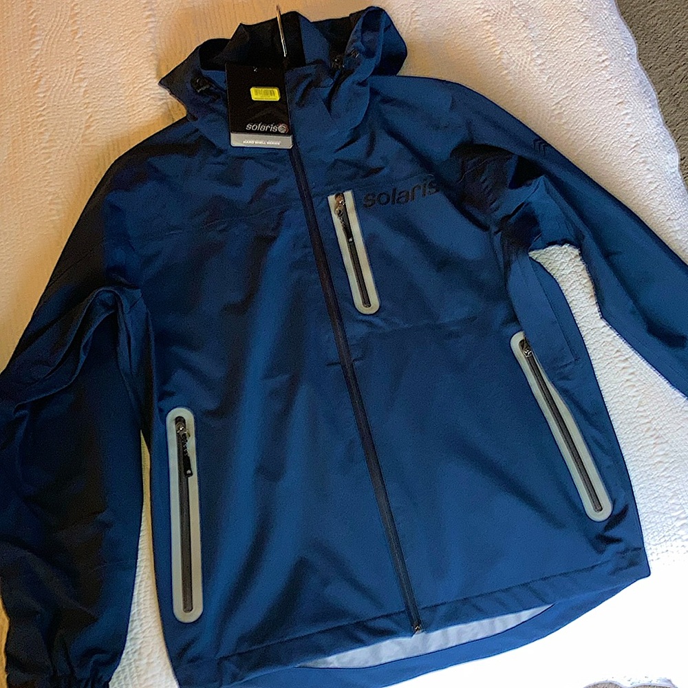 Hard-Shell Hooded Performance Jacket